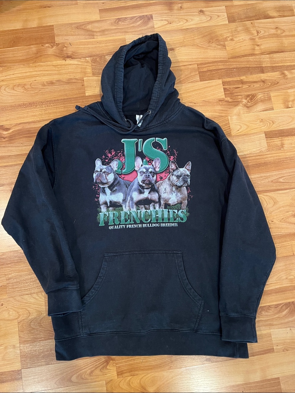 Mens Black Hoodie J’s Frenchies